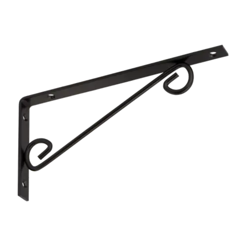 Console, suporți ghivece - Consolă ornamentală 250x125mm, neagră