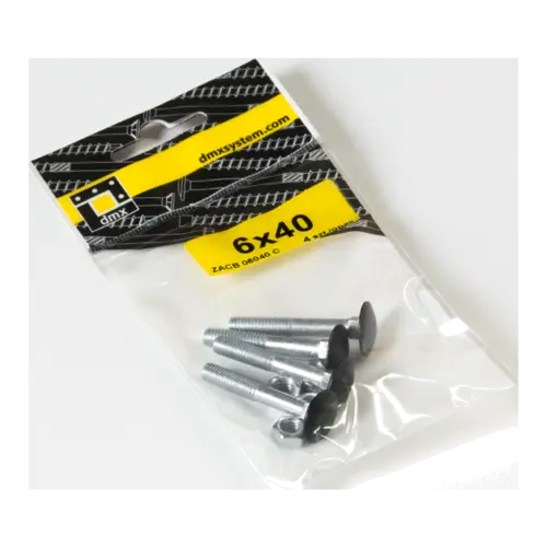 Surub metric cap torbant M6x40 4 bucati/pachet [3]