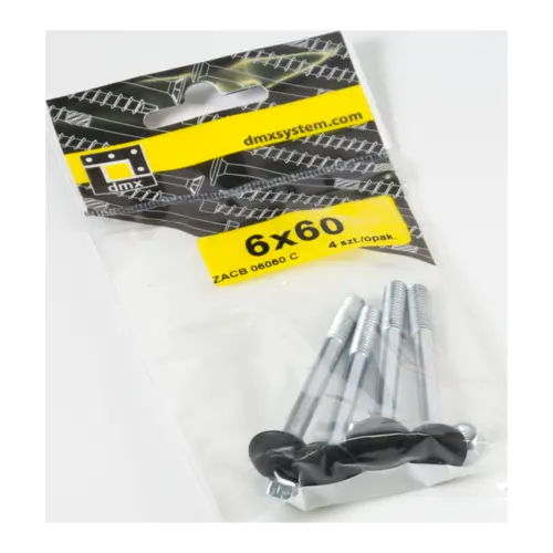 Surub metric cap torbant M6x60 4 bucati/pachet [3]