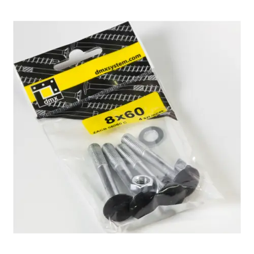 Surub metric cap torbant M8x60 4 bucati/pachet [3]