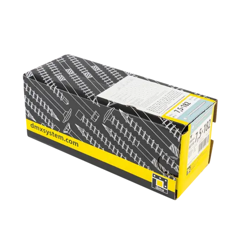 Surub montaj ferestre si usi, cu cap plat 7,5x182 100 bucati/cutie [4]