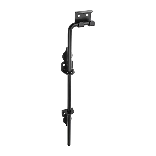 Zăvoare și închizători - Zăvor pentru poartă 450x41x2,5mm negru