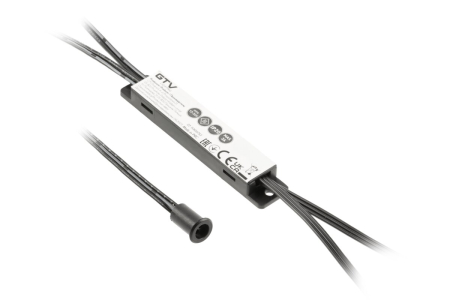Accesorii Diverse - COMUTATOR GTV NONTOUCH MIRKO 1SENZOR NEGRU AE-WBE1-20