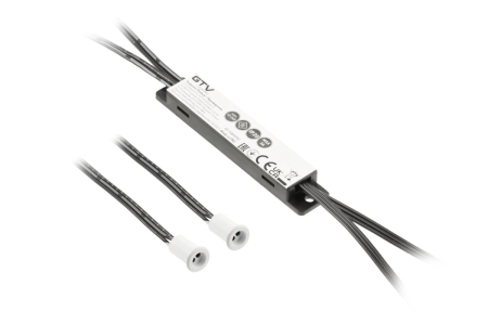 Accesorii Diverse - COMUTATOR GTV NONTOUCH MIRKO 2SENZORI ALB AE-WBE2-10