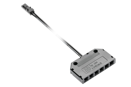 Amenajari Interioare - CONECTOR BANDA LED 6 PRIZE 24V LZ-AKZ612-10N