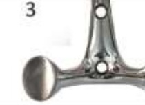 Suporturi Corpuri Suspendate - CUIER 8136 INOX