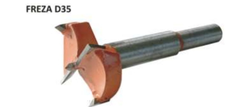 Unelte si Accesorii Montaj - FREZA D35 MM BLUM