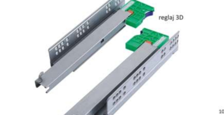 Blum - GLIS.TOT. SOFT+CUPLAJE 300MM