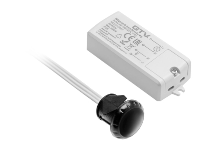 Accesorii Diverse - INTRERUPATOR GTV  CU SENZOR DE MISCARE NEGRU AE-WBEZDC-10S