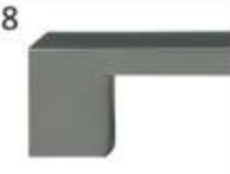 Manere - MANER B0014/224 GRI TITAN