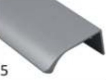 Manere - MANER PROFIL 3996/32-60 GRI TITAN