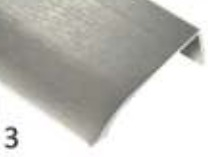 Manere - MANER PROFIL 3996/32-60 INOX