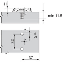 PLACUTA BLUM CLIP EXPANDO 174E6100 [1]