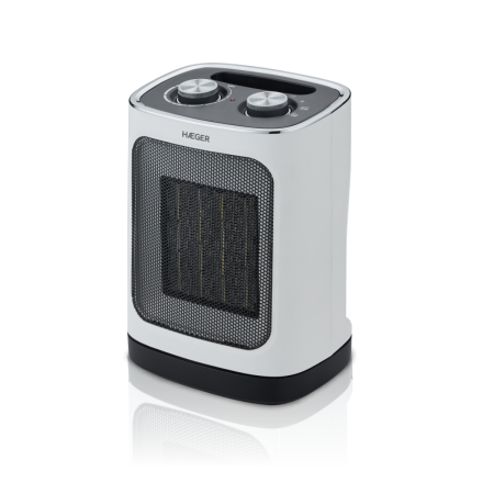 Incalzitoare si aeroterme - Aeroterma HAEGER ECLIPSE, Incalzire rapida, Design compact, Alb