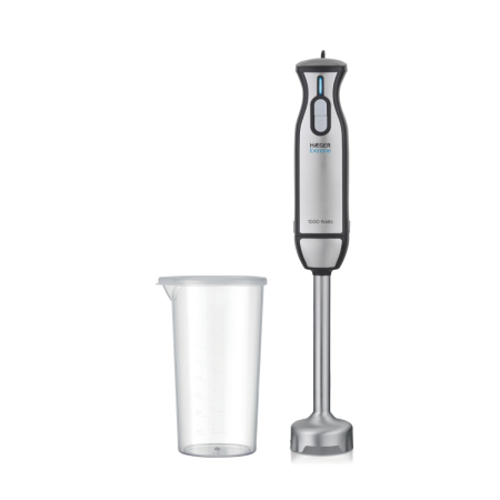 Mixere, tocatoare & roboti de bucatarie - Blender de mana HAEGER EXTREME CUP 1000, Putere 1000 W, Lame din titan 5,4 cm, Pahar gradat inclus