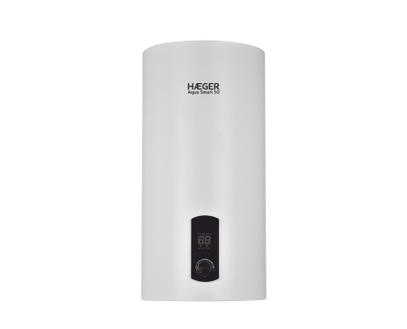 Boilere - Boiler electric HAEGER AQUA SMART, Capacitate 50 L, Putere 1500 W, Termostat reglabil, Panou digital, Montare pe perete