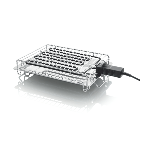 Gratare electrice - Grill electric HAEGER NEW ALABAMA, Putere 2400 W, Plite antiaderente