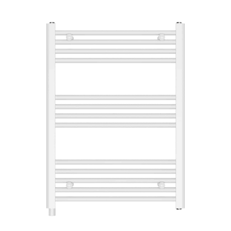 Incalzitoare si aeroterme - Radiator electric de baie portprosop HAEGER FAMILY WARM, Dimensiuni 80x60 cm, Putere 300 W, 13 bare de incalzire, Incalzire cu lichid termic, Alb