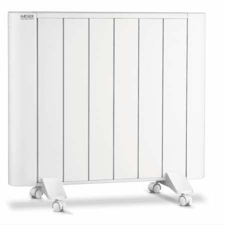 Climatizare si ventilatie - Radiator electric HAEGER THERMAL SMART, Putere 1000 W, Afisaj digital, Program saptamanal de temperatura, Consum redus