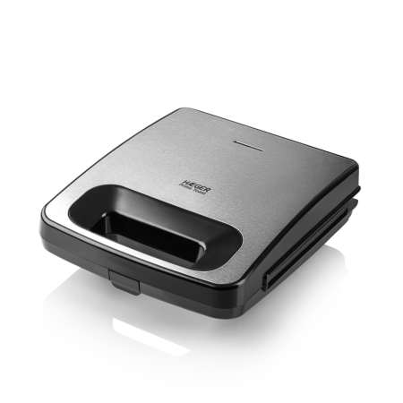 Electrocasnice bucatarie - Sandwich maker HAEGER cu 1 plita grill, Plita antiaderenta, Indicator luminos, Design compact