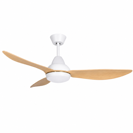 Electronice & Iluminat - Ventilator de tavan cu iluminare LED HAEGER NATURE LIGHT, Diametru 117 cm, Telecomanda, 6 viteze, Timer, 68 W, Silentios, Rotatie reversibila iarna/vara, Lemn natur