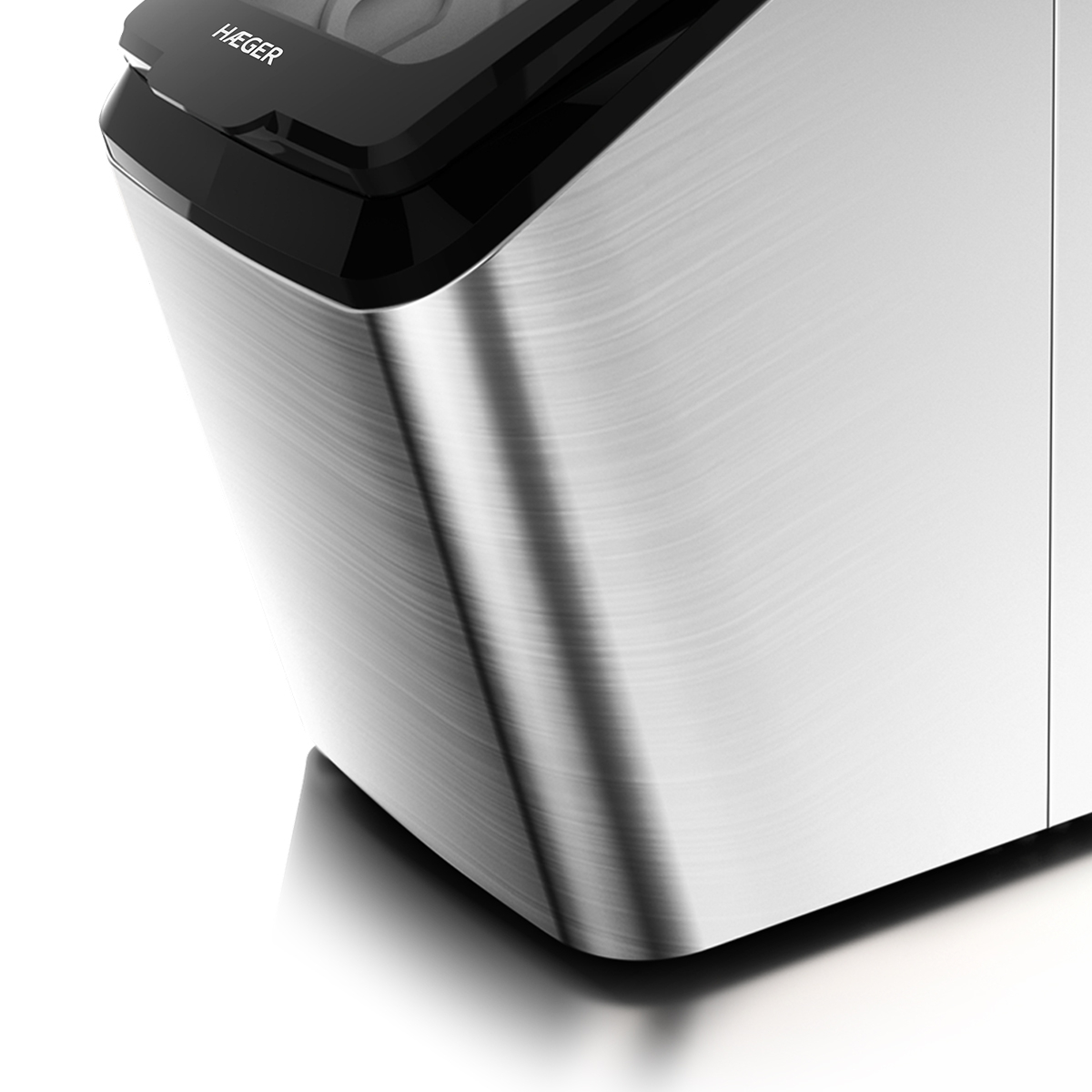 Aparat de gheata semi-profesional HAEGER FROZEN PRO, Productie 15 kg/24h, Corp din inox, 2 dimensiuni de cuburi, Inox [2]