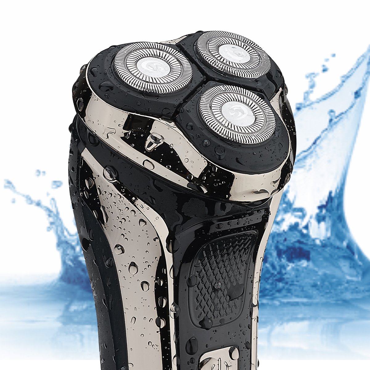 Aparat de ras electric HAEGER G-MAN ULTRA, Autonomie 90 minute, Utilizare Wet & Dry, 3 lame cu sistem flotant, Afisaj LED [4]