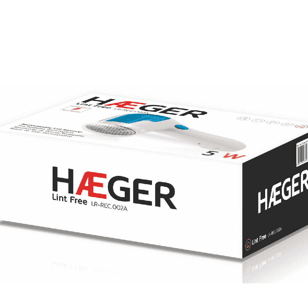 Aparat de scame HAEGER LINT FREE reincarcabil, Suprafata si lame din inox, Perie de curatare inclusa [4]