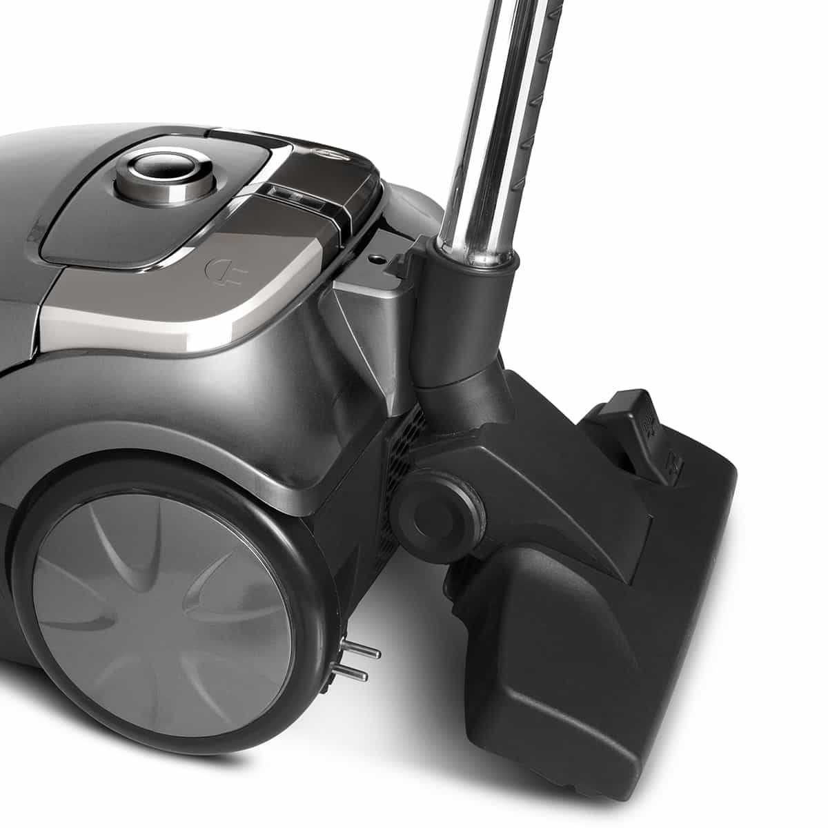 Aspirator cu sac HAEGER DARK SHINE, Putere 750 W, Filtru HEPA, Tub telescopic metalic, Negru [4]
