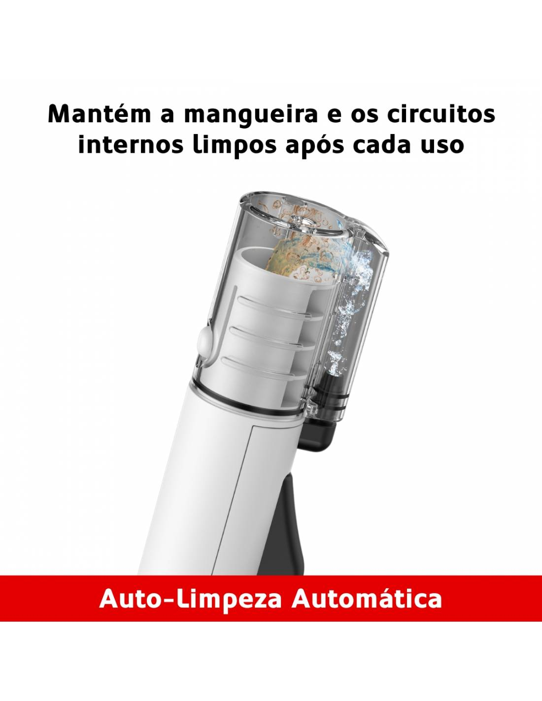Aspirator cu spalare prin injectie-extractie HAEGER MAGIC CLEAN 750, Putere 750W, Rezervor dublu 1080ml/850ml, compact, Functie auto curatare, pentru covoare, canapele, tapiterie, Alb [5]