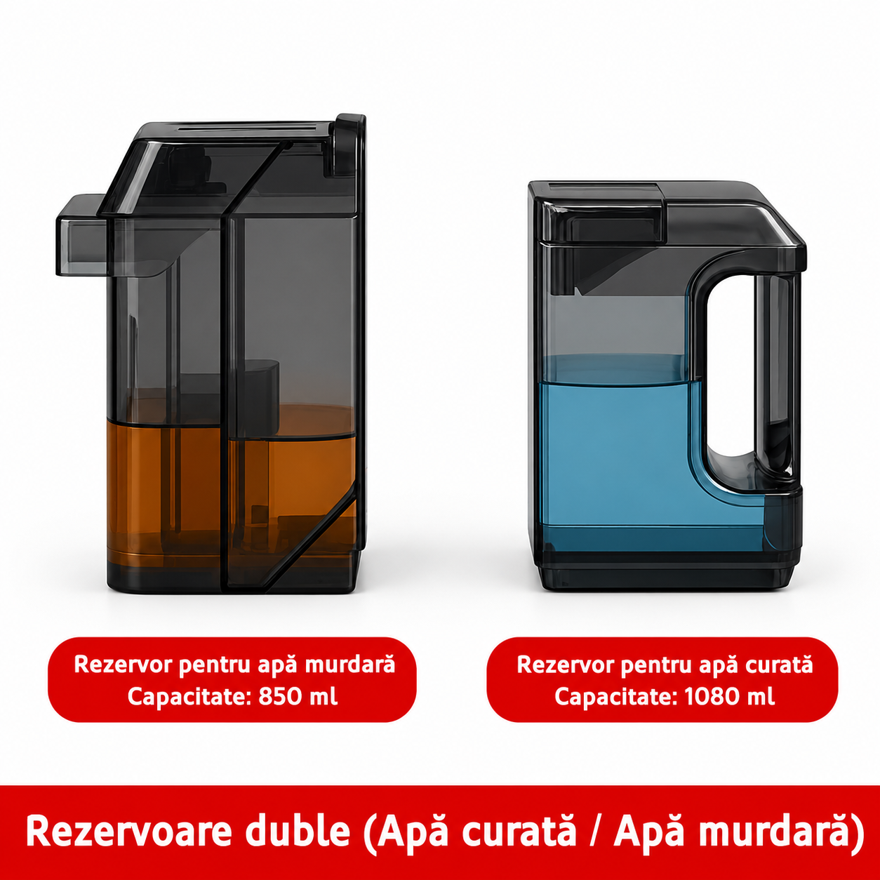 Aspirator cu spalare prin injectie-extractie HAEGER MAGIC CLEAN 750, Putere 750W, Rezervor dublu 1080ml/850ml, compact, Functie auto curatare, pentru covoare, canapele, tapiterie, Alb [11]