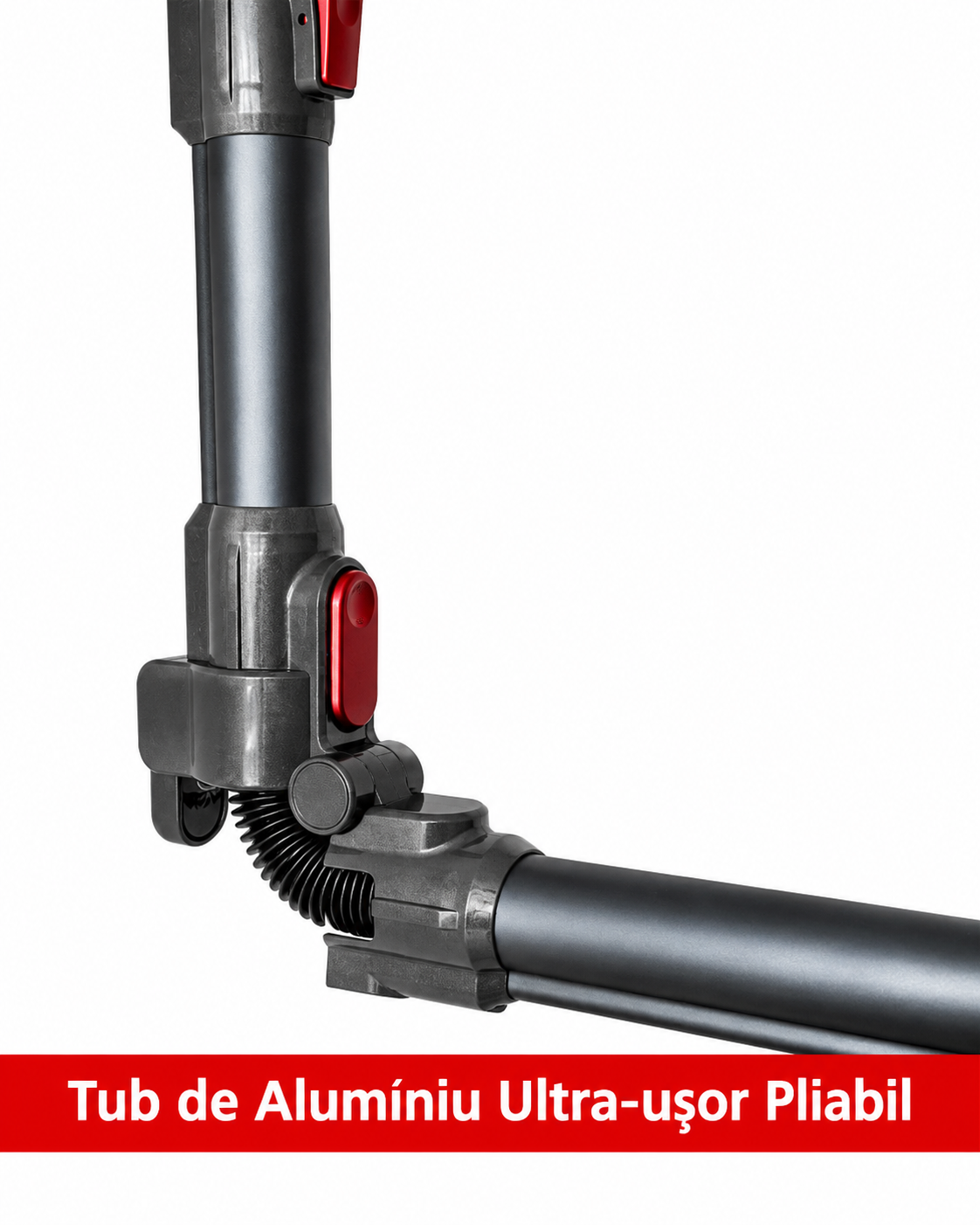 Aspirator fara fir HAEGER JUPITER II, Alimentare 22.2V, tub flexibil, autonomie pana la 40 min, Capacitate 600 ml, nivel zgomot redus, filtrare ciclonica, Perie electrica cu LED, Negru [2]