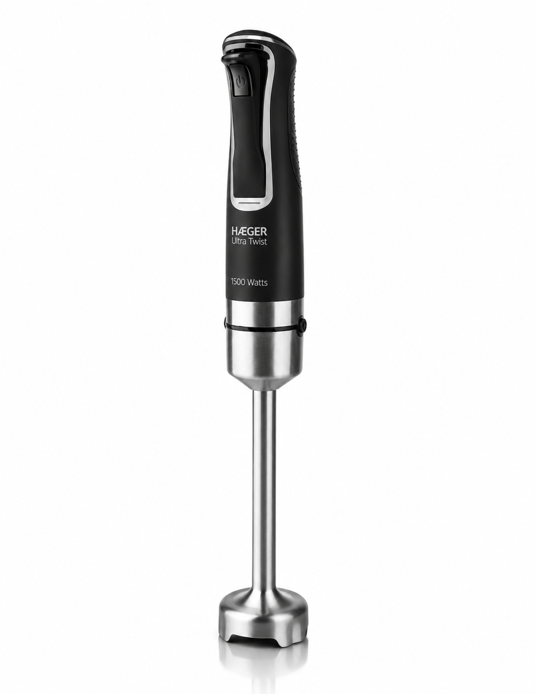 Blender vertical HAEGER ULTRA TWIST, Putere 1500W, maner ergonomic, putere reglabila, otel inoxidabil, lame din Titanium, 24 cm, Negru [6]