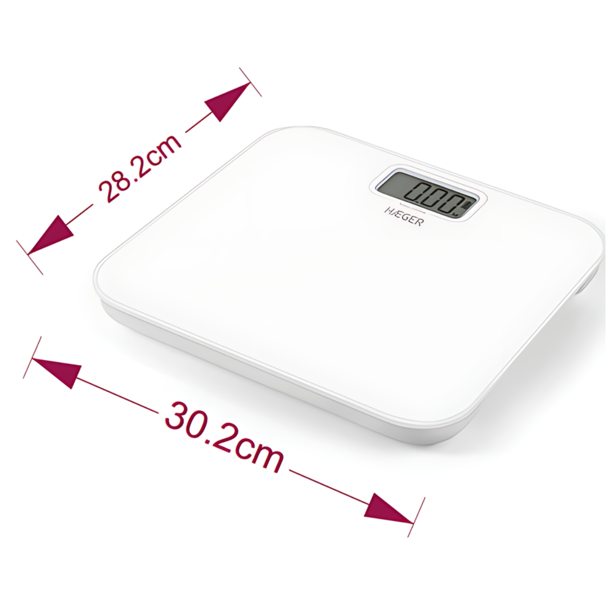 Cantar de baie digital HAEGER KINETIC, Fara baterii, Energie cinetica, Capacitate 180 kg, Diviziune 100 g, Afisaj LCD extra-mare, Oprire automata [3]