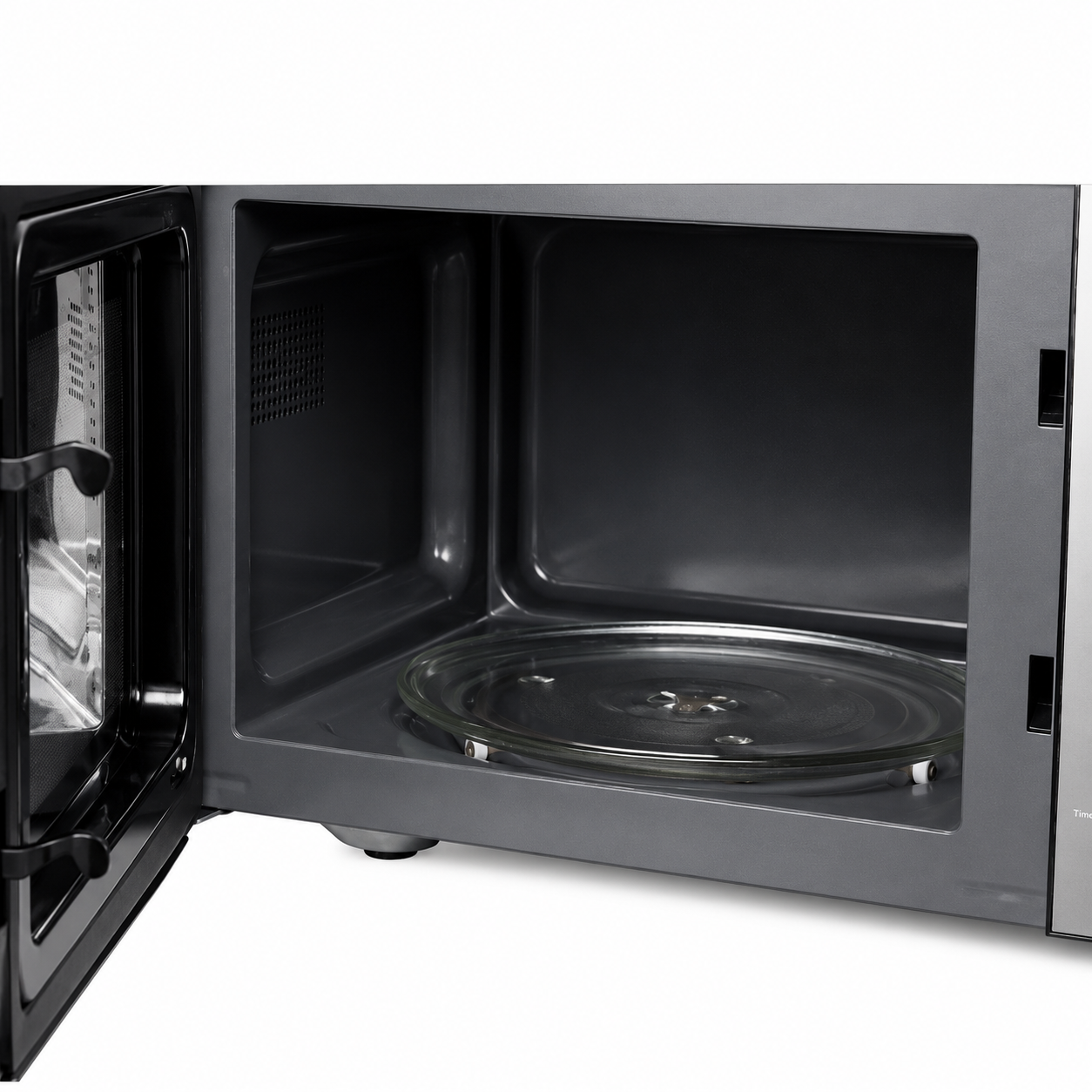 Cuptor cu microunde HAEGER MAGIC MICRO 26, Capacitate 26L, Putere 800W, 5 niveluri putere si dezghetare, Gatire automata si expresa, Ecran Digital, Argintiu [3]