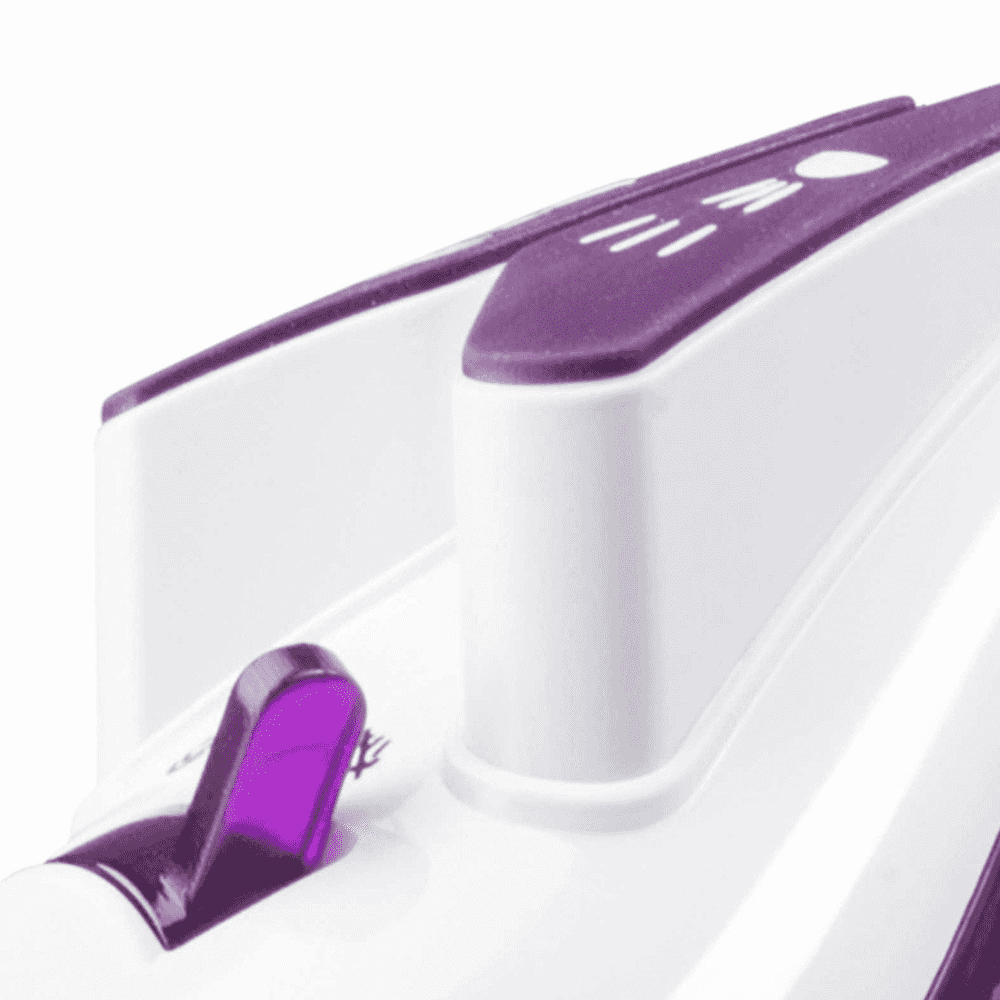 Fier de calcat cu abur HAEGER GLIDER PRO, Putere 2600 W, Talpa ceramica, Sistem anticalcar, Anti-picurare, Autocuratare, Abur vertical [3]