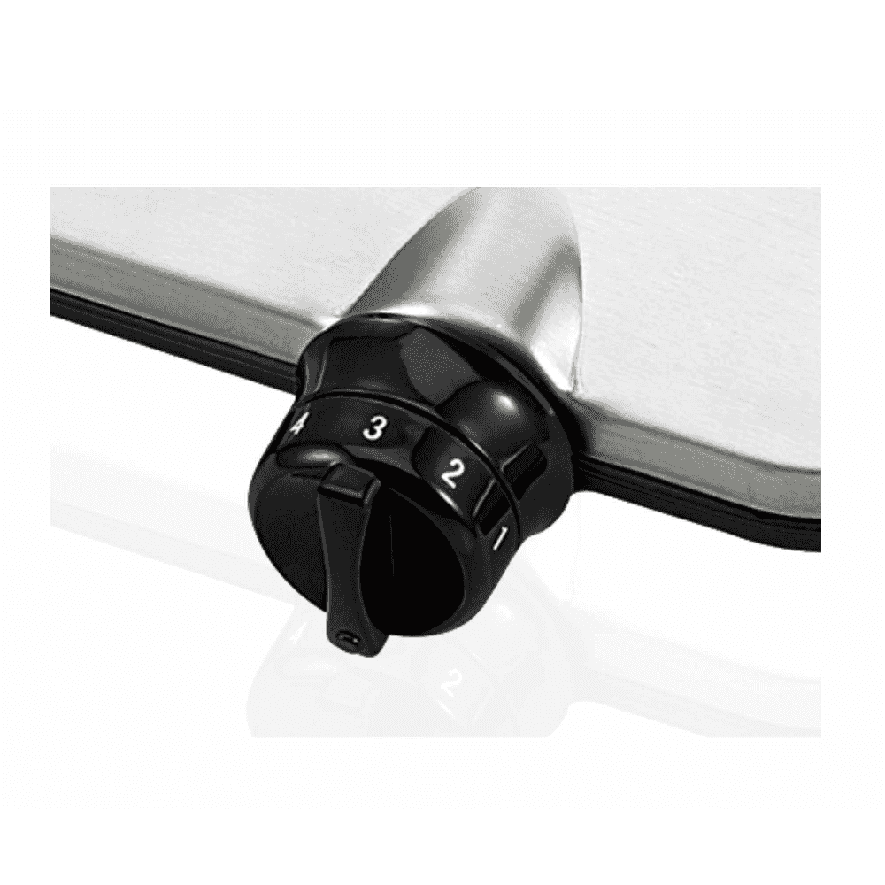 Plita electrica dubla HAEGER DOUBLE TOP DISC, Putere 2250 W, Diametre 180 si 150 mm, Corp din inox, Oprire automata de siguranta, Inox [1]