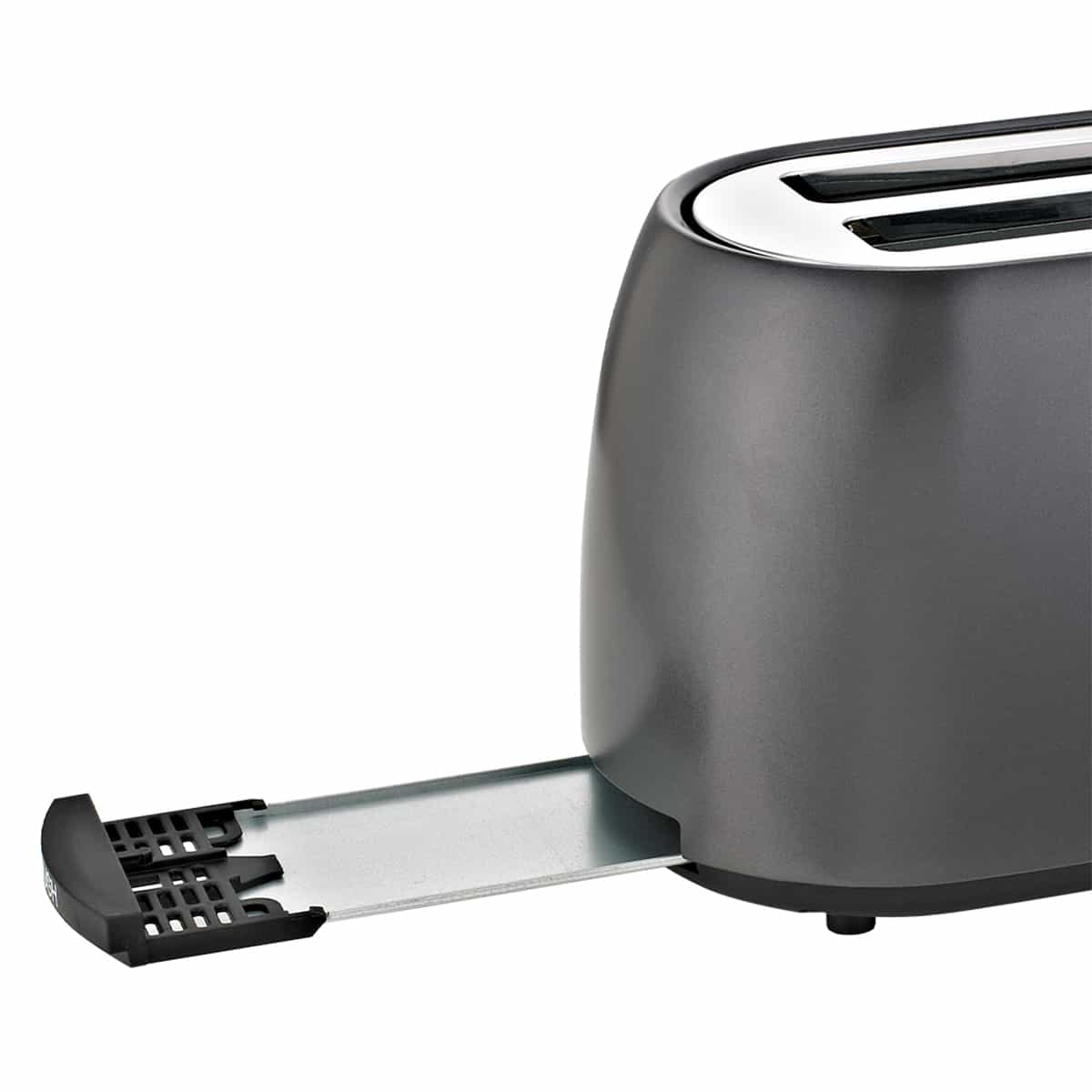 Prajitor de paine HAEGER FUTURE PLUS digital, Putere 1400 W, 2 fante lungi, 6 nivele de rumenire, Timer, Tava pentru firimituri [3]