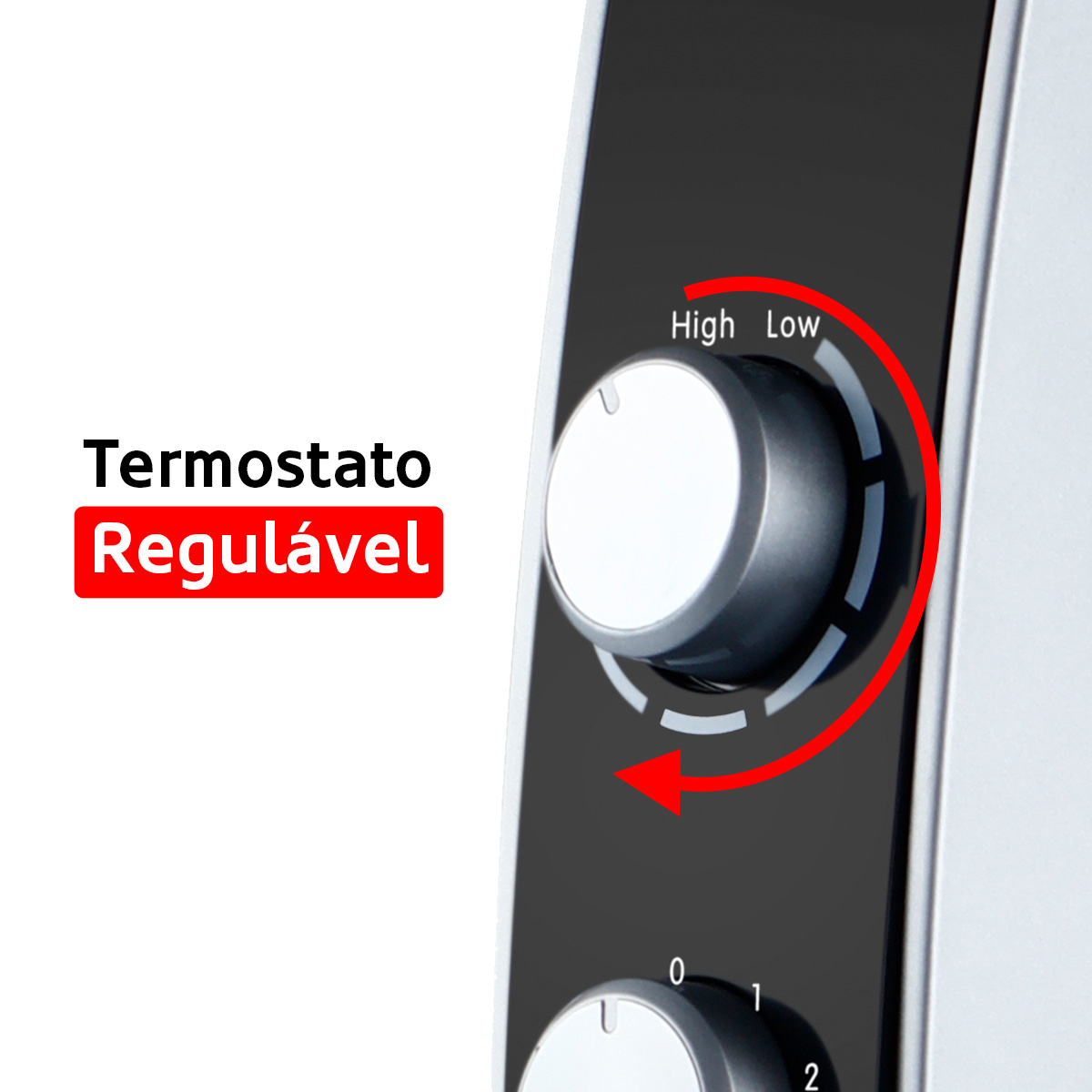 Radiator electric HAEGER TOP MICA, Putere 2000 W, 2 trepte de putere 1000/2000 W, Termostat reglabil, Protectie la supraincalzire, Alb [1]