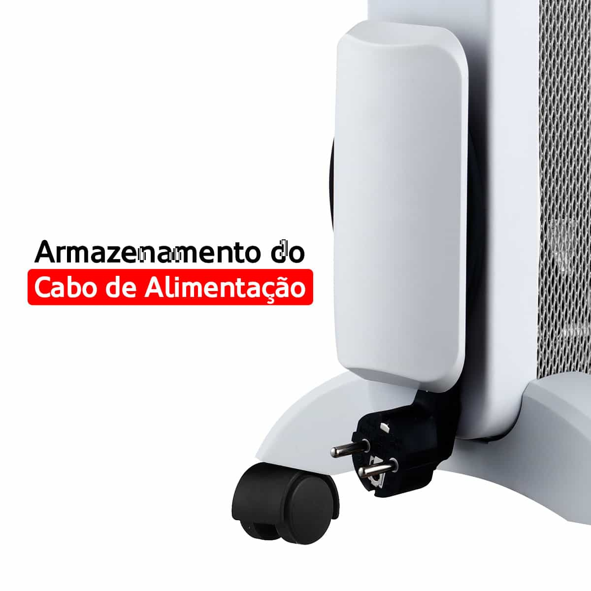 Radiator electric HAEGER TOP MICA, Putere 2000 W, 2 trepte de putere 1000/2000 W, Termostat reglabil, Protectie la supraincalzire, Alb [3]