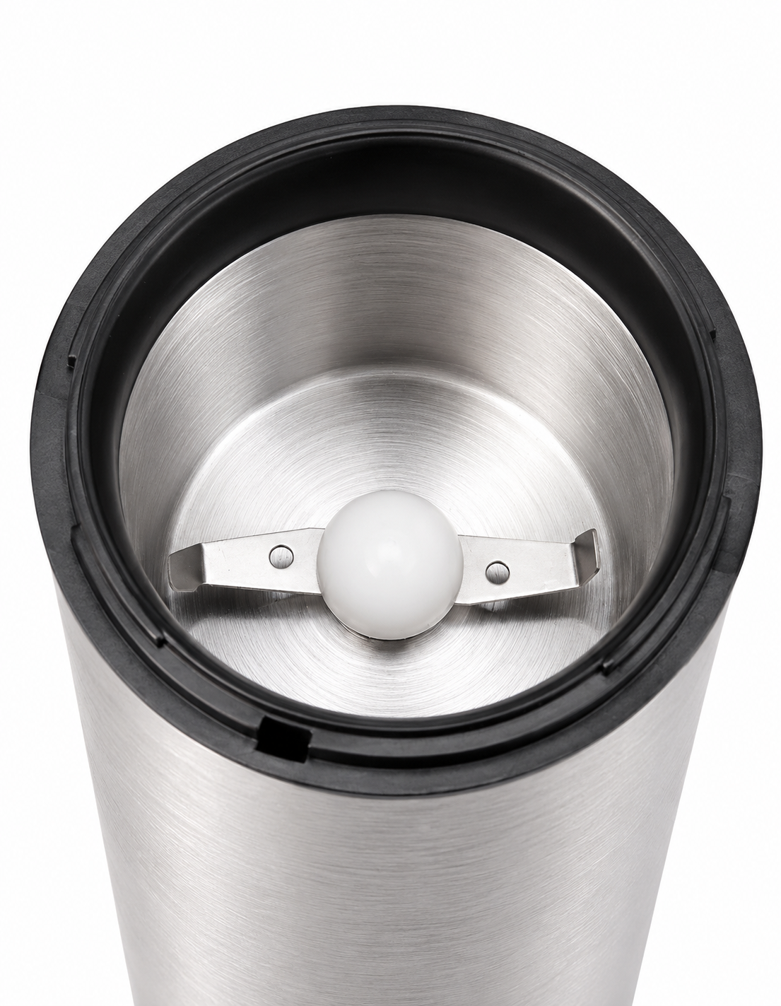 Rasnita HAEGER AROMA, Capacitate 60g, Putere 200W, Lama inox de mare performanta, Sistem de siguranta cu capac, Argintiu [5]