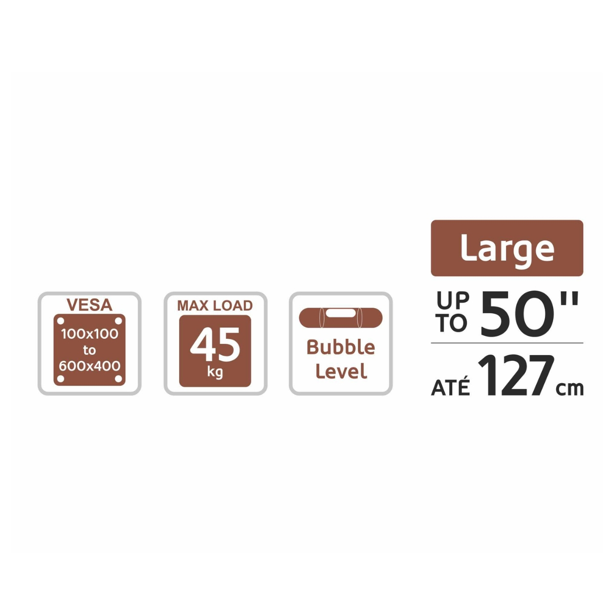 Suport TV HAEGER LARGE TILT, Compatibil cu diagonale 32-70 inch, Inclinare reglabila, Standard VESA universal, Montaj simplu [3]