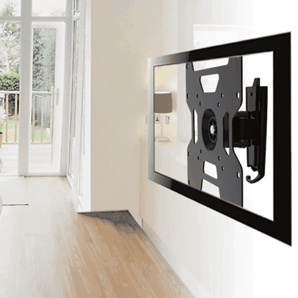 Suport TV HAEGER TILT & SWIVEL, Compatibil cu diagonale 19-55 inch, Inclinare si rotire, Standard VESA universal, Montaj simplu [2]