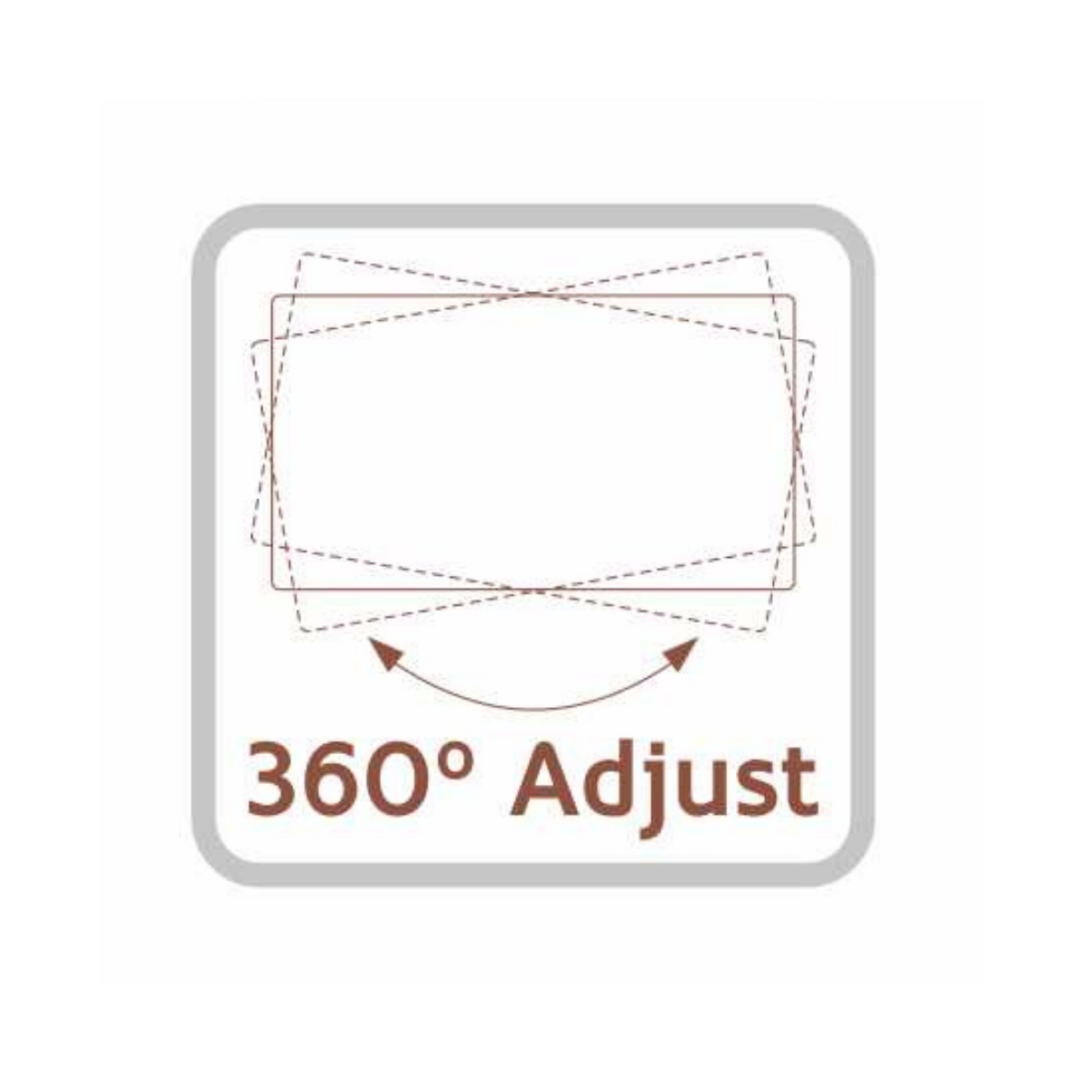 Suport TV HAEGER TILT & SWIVEL, Compatibil cu diagonale 19-55 inch, Inclinare si rotire, Standard VESA universal, Montaj simplu [3]