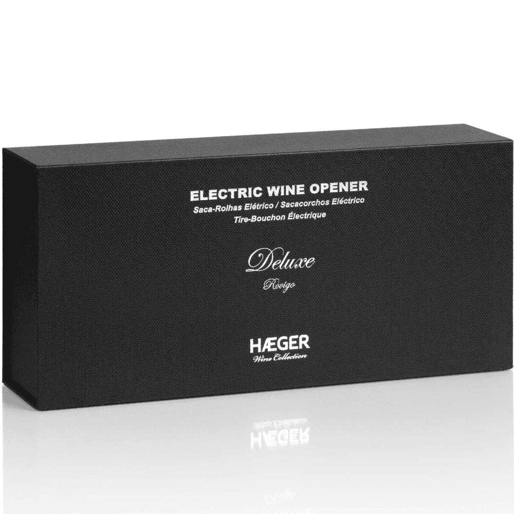 Tirbuson electric HAEGER ROVIGO, Alimentare cu baterii AA neincluse, Finisaj cauciucat, Cutie de lux inclusa [3]