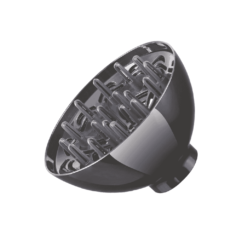 Uscator de par HAEGER PERFECT FOLD, Putere 2000 W, Motor DC, 2 viteze, 3 nivele de temperatura, Concentrator si difuzor incluse, Maner rabatabil [3]