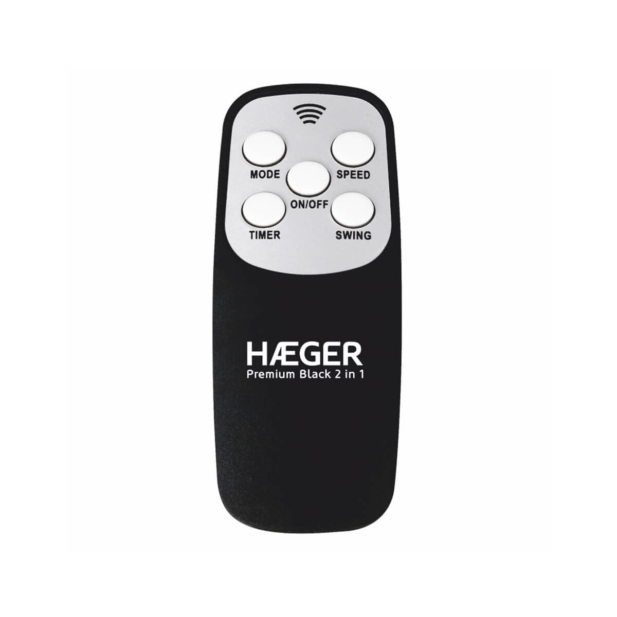 Ventilator digital cu picior HAEGER PREMIUM 2 in 1, Diametru 45 cm, Putere 55 W, 3 viteze, 5 palete, Motor 100% cupru, Negru [3]