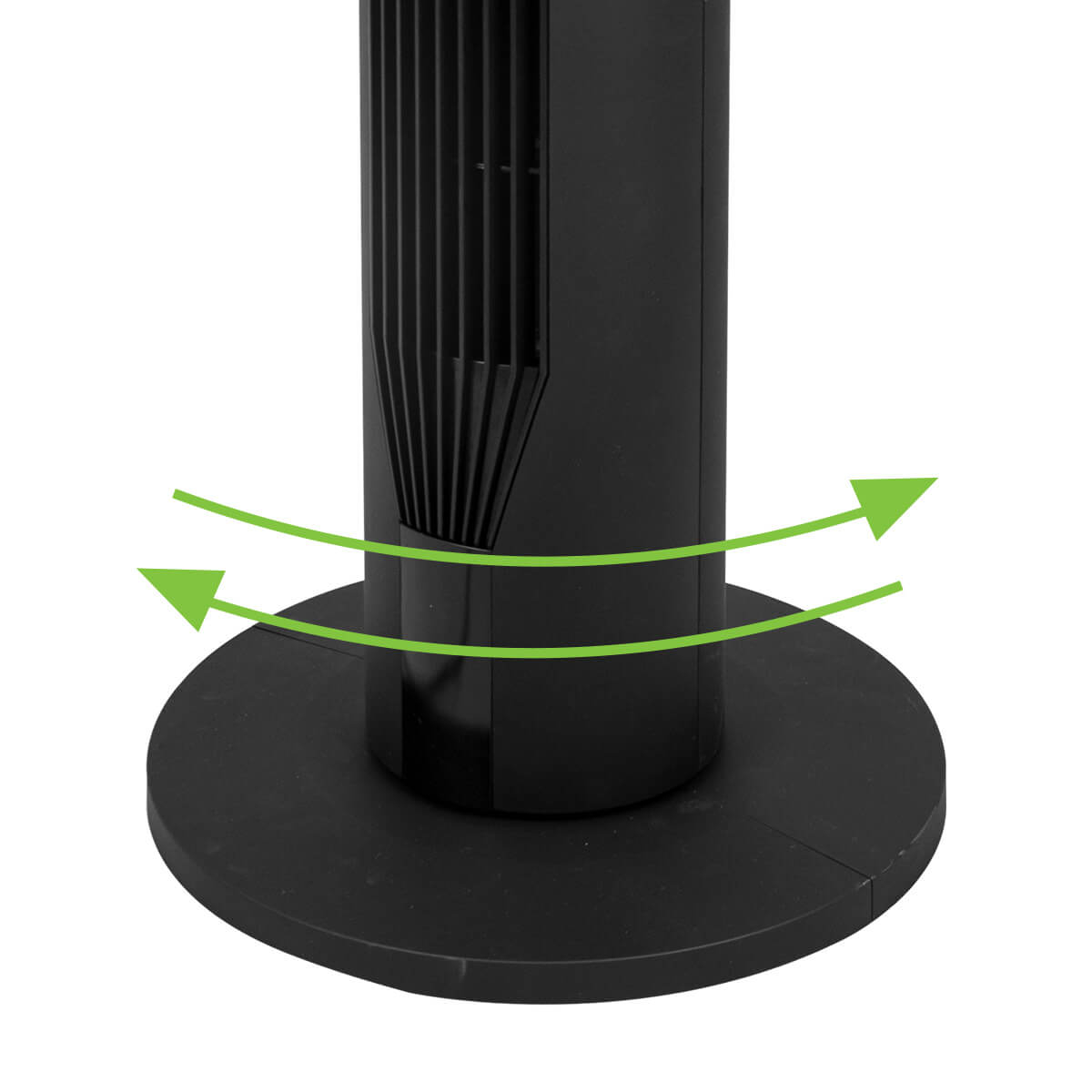 Ventilator turn HAEGER ELITE TOWER, Inaltime 91,5 cm, Putere 55 W, 3 viteze, Oscilatie 90 grade, Afisaj LCD, Telecomanda, Mod silentios [4]
