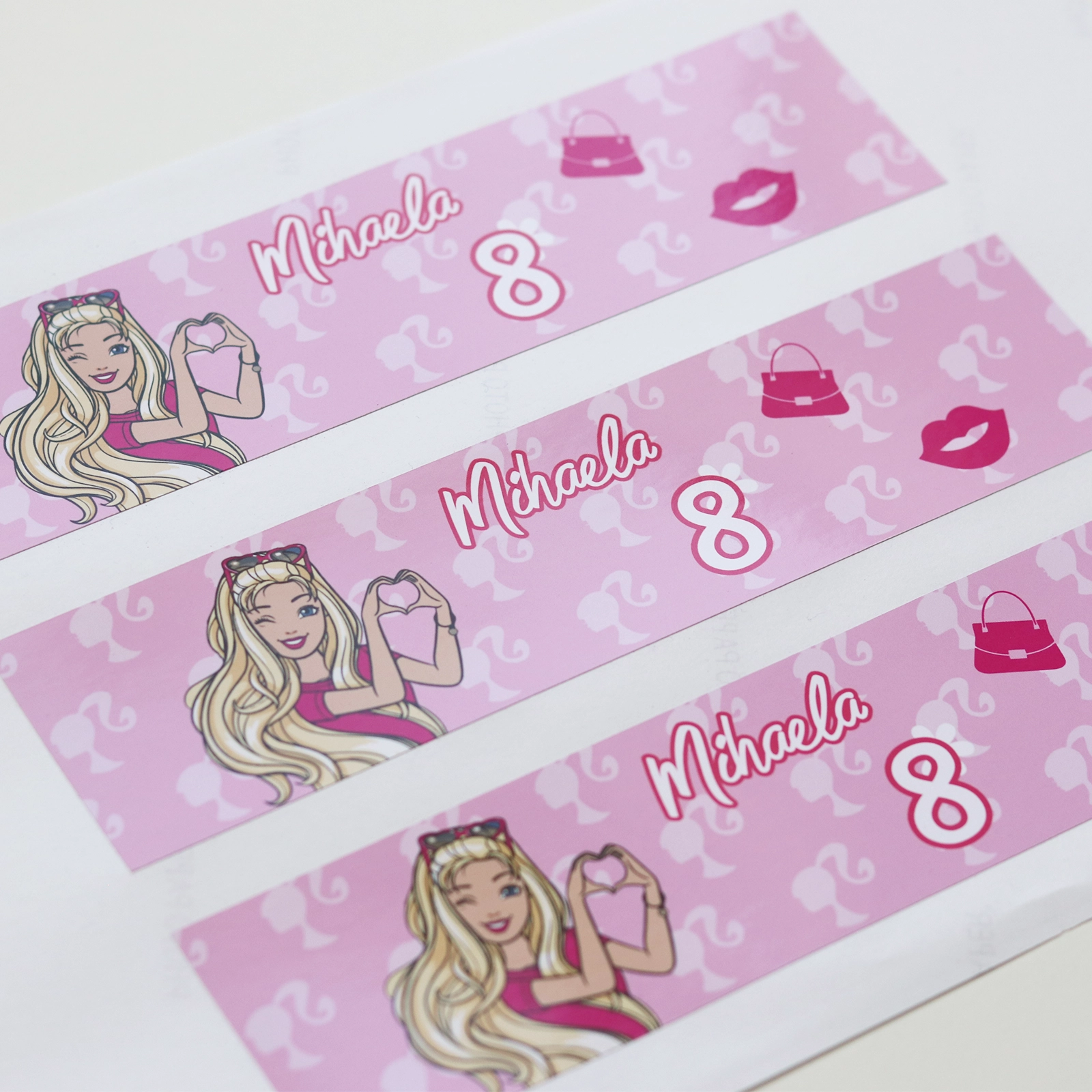 Set etichete sticle Barbie personalizate [2]