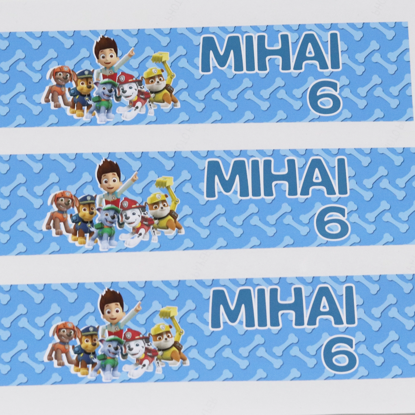 Set etichete sticle Paw Patrol personalizate [2]